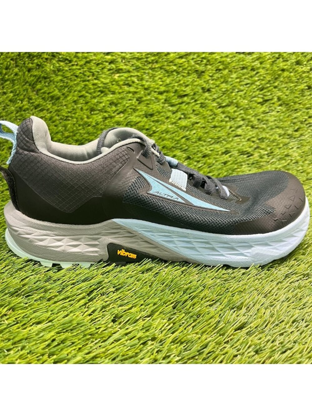 Altra Timp 5 Womens Size 9 Black Blue Trail Running Hiking Shoes Sneakers